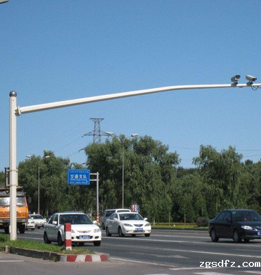 L型八角电警立杆