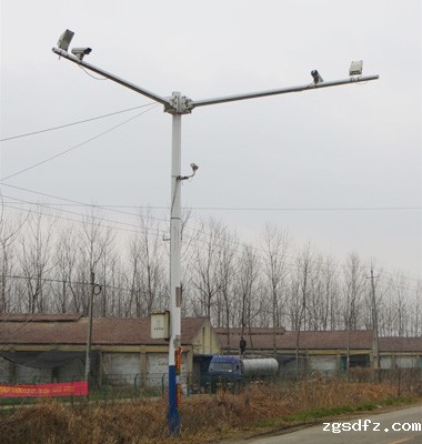 八角电子警察杆