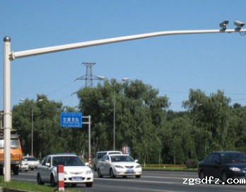 八角道路交通电子警察杆件