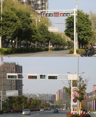 led交通信号灯杆件