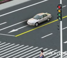 人行信号灯道路安装位置